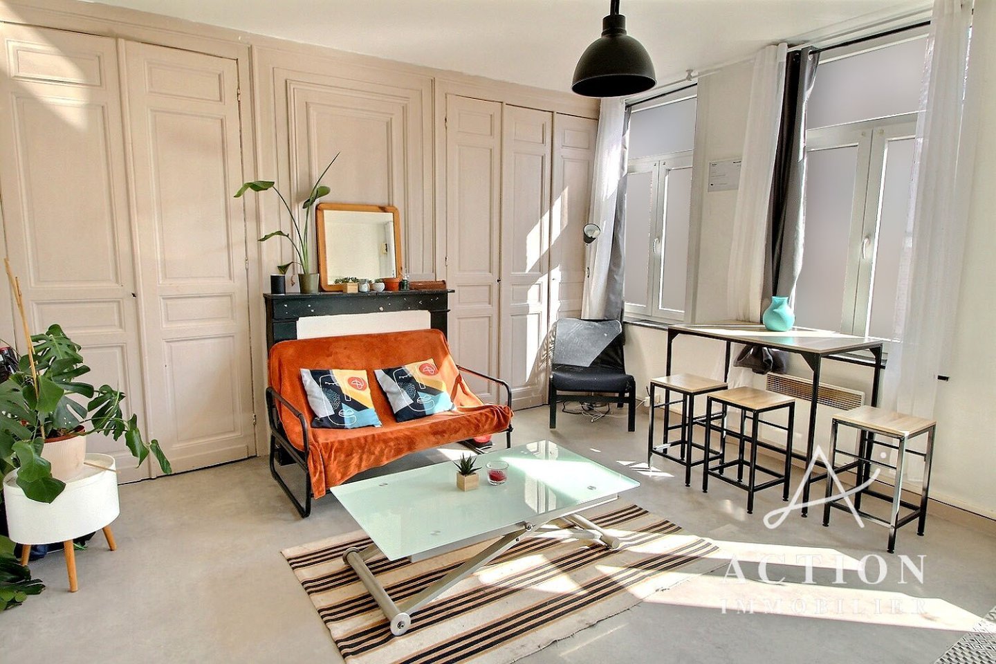 Appartement T2 bis 41M, vendu meubl A VENDRE - LILLE - 40.62 m2 - 140900 €